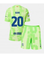 Barcelona Dani Olmo #20 Alternativní dres pro děti 2024-25 Krátký Rukáv (+ trenýrky)